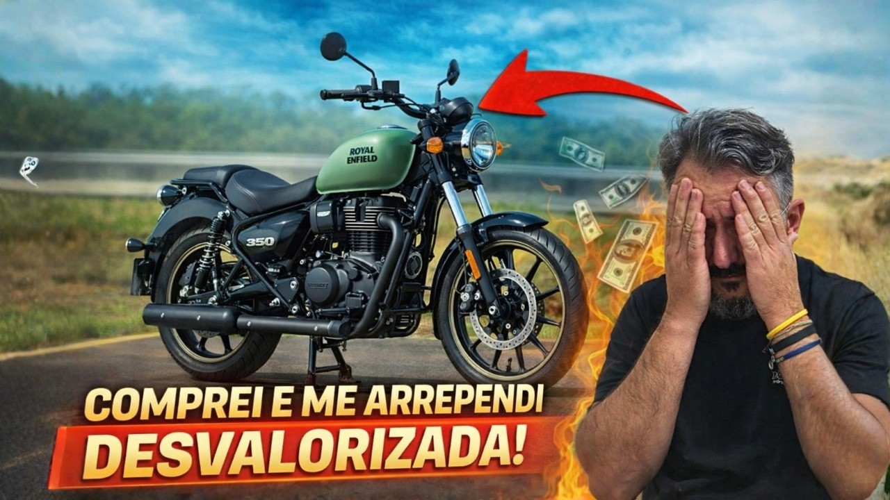 Comprei ROYAL PERDI DINHEIRO: 7 MOTOS que mais DESVALORIZARAM no BRASIL em 2026