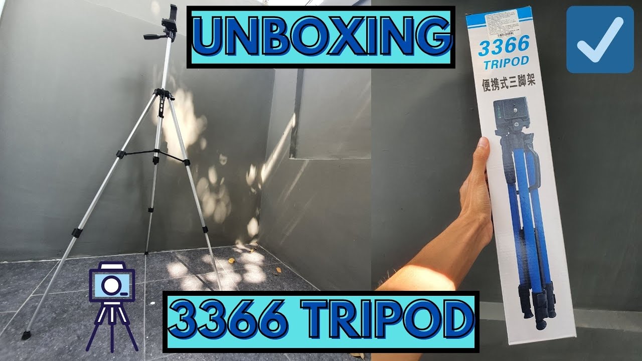 UNBOXING 3366 TRIPOD ¿FUNCIONA? - Cartoon Kid