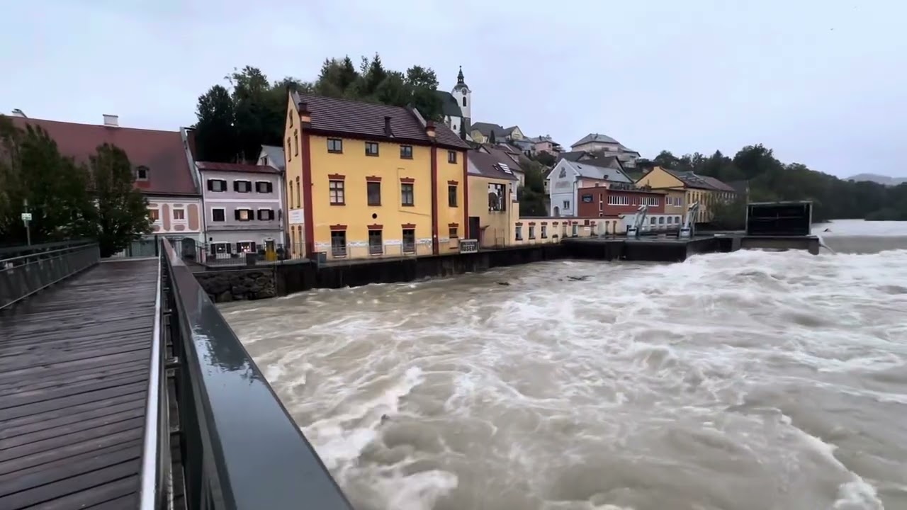 Steyr Fluss am Nachmittag