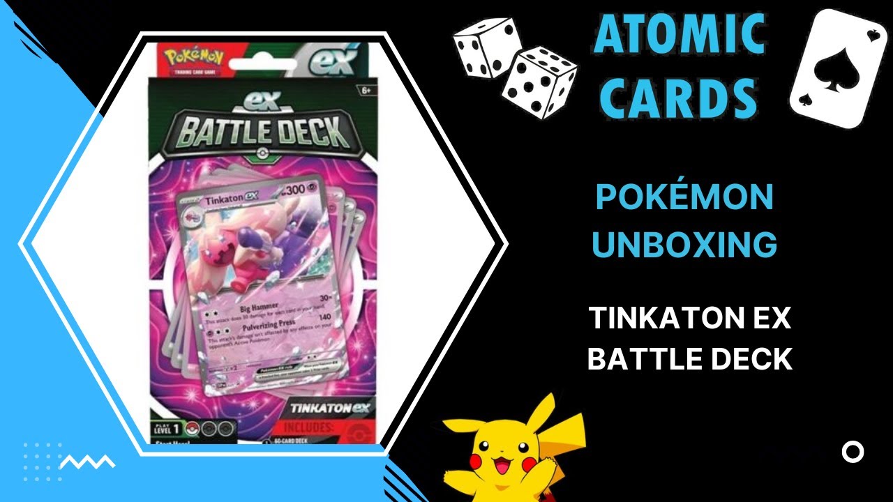 Pokémon Unboxing - Tinkaton ex Battle Deck