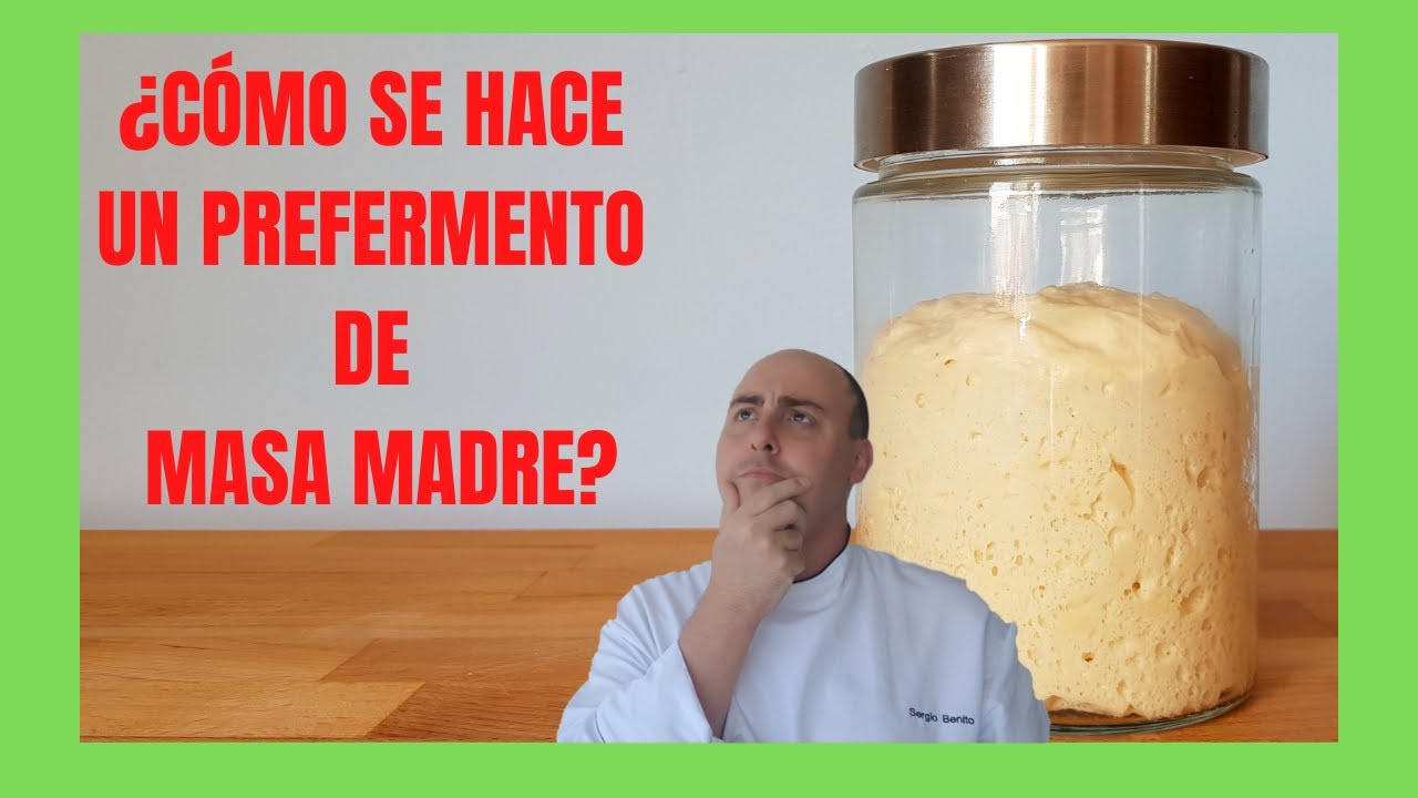 ✅Aprende a HACER PREFERMENTOS PARA PAN Y PIZZA🍕 DE MASA MADRE (Comer&aacute;s buen pan)