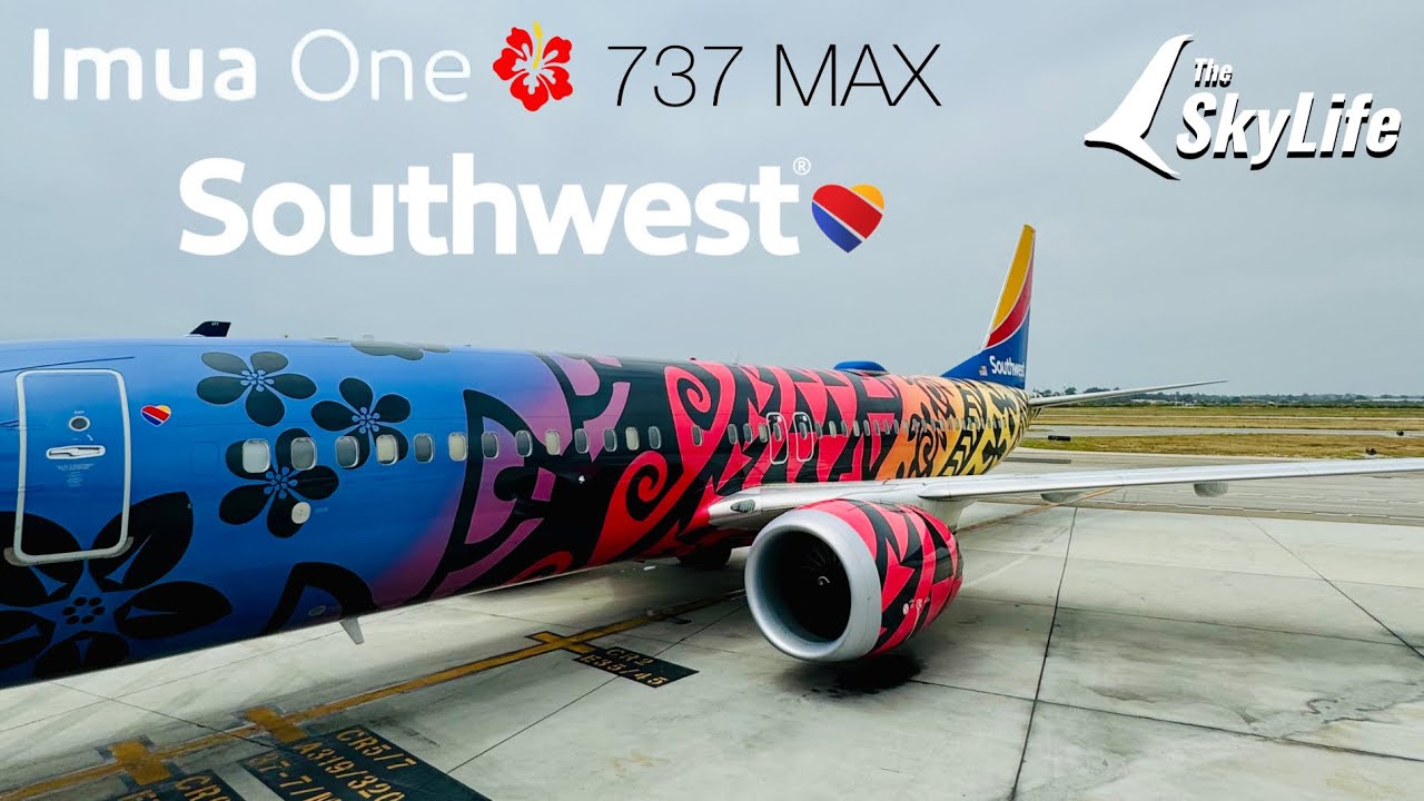 NEW INTERIOR | Southwest Airlines 'Imua One' 737 MAX 8 Trip Report PHX (Phoenix) - LAS (Las Vegas)
