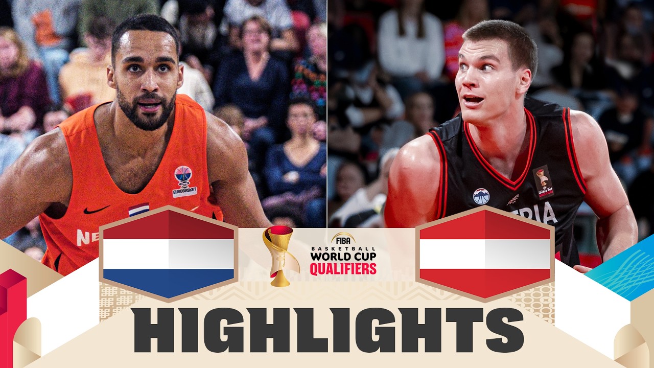 Netherlands 🇳🇱 v Austria 🇦🇹 | Highlights | FIBA Basketball World Cup 2027 European Qualifiers
