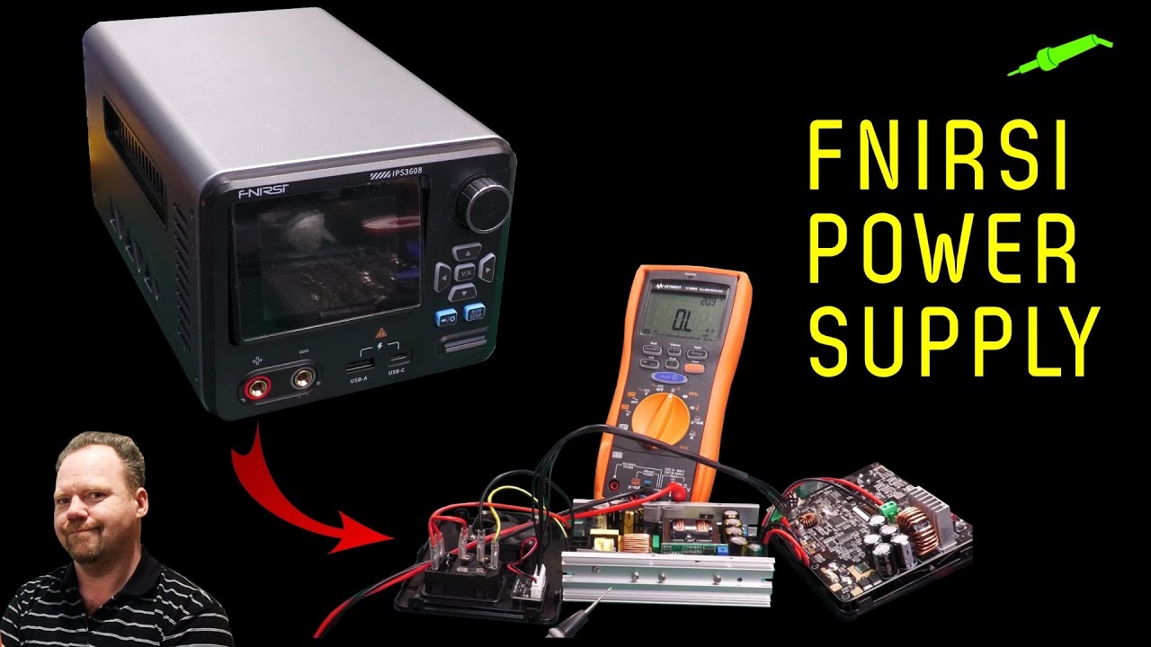 🔴 Is The NEW FNIRSI IPS3608 Power Supply Any Good ? - My Review - No.1400