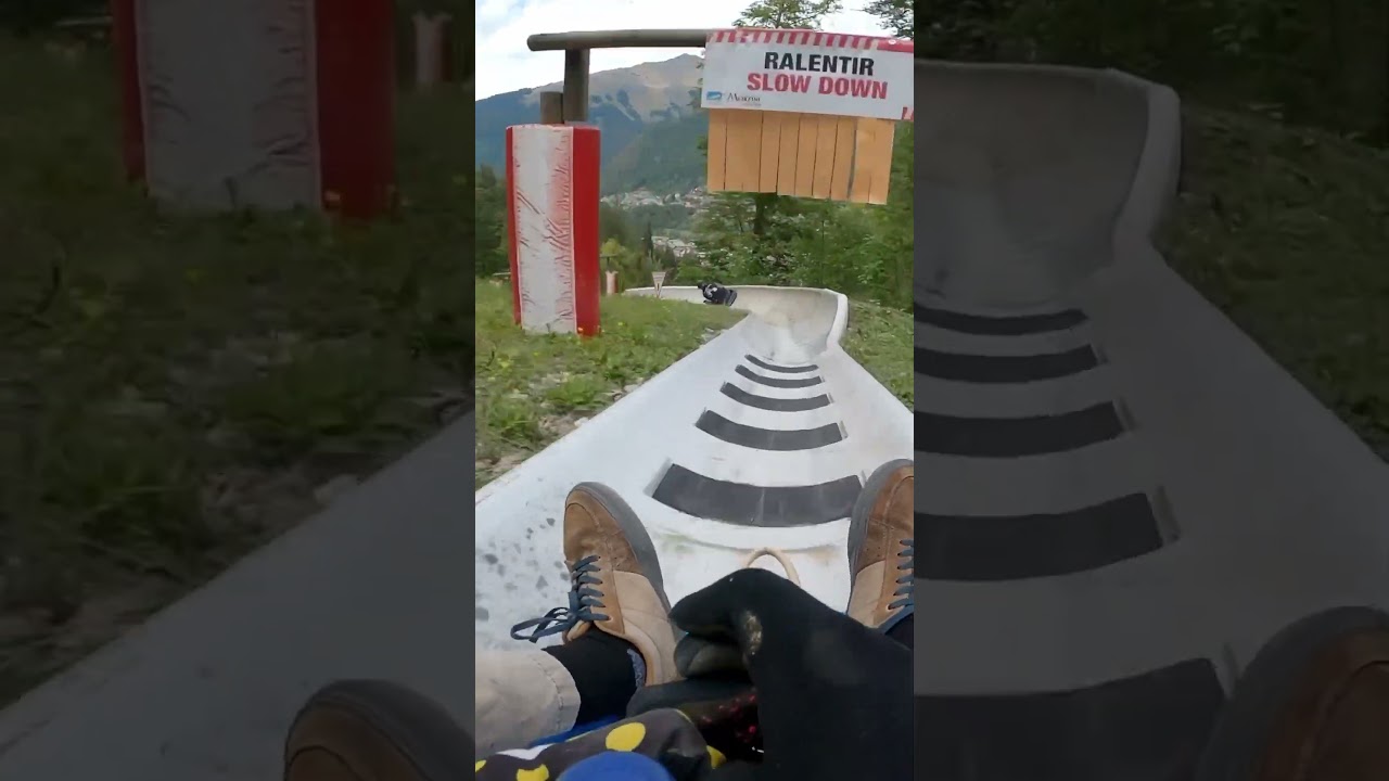 Mountain slide crash