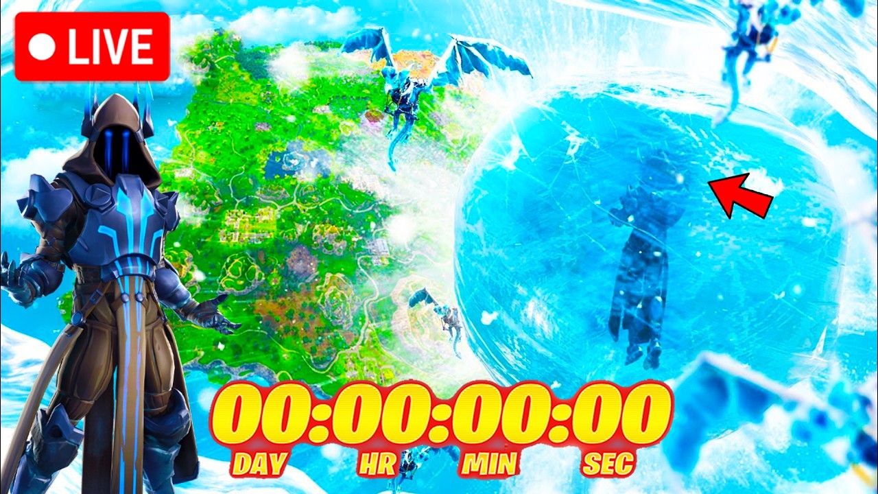 *NEW* FORTNITE ICE KING LIVE EVENT RIGHT NOW!! SEASON 7 OG EVENT, NEW MAP, & MORE! (Chapter 7 LIVE)