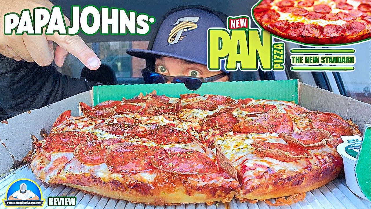 Обзор пиццы Papa Johns® Pan Pizza! 🥘🍕 | Я этого совсем не ожидал в 2026 году! | theendorsement