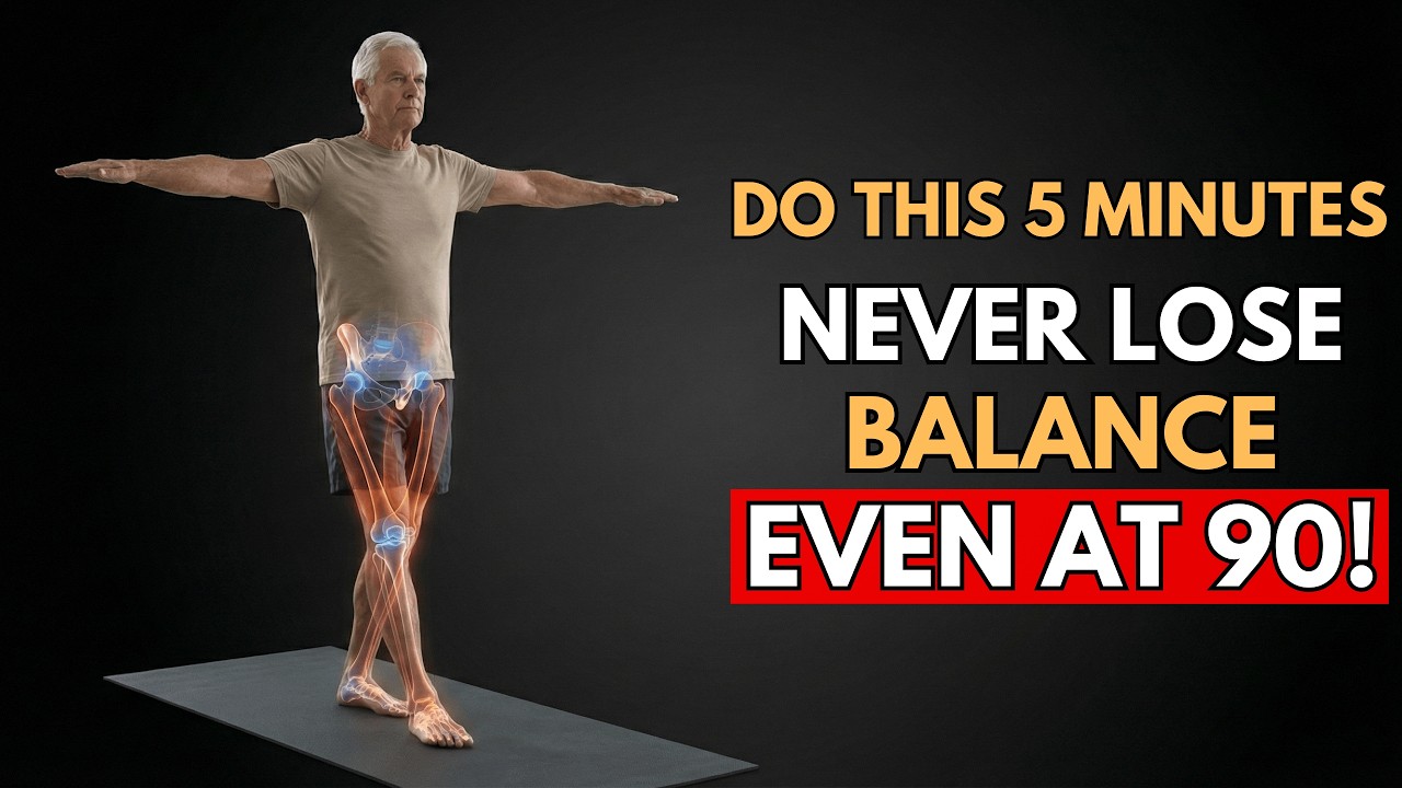 5 Minutes a Day — Never Lose Your Balance, Even in Your 90s | Senior Health