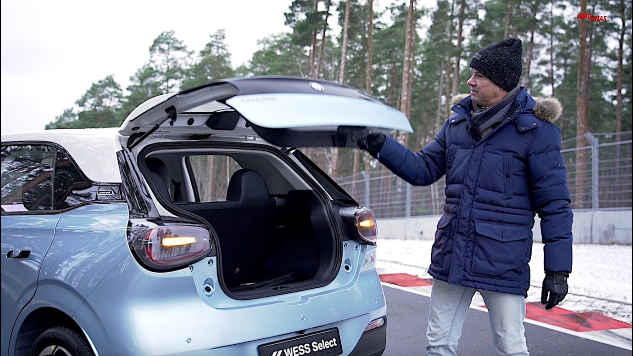 Izmēģinām  lētu ķīniešu elektromobili Dongfeng Box