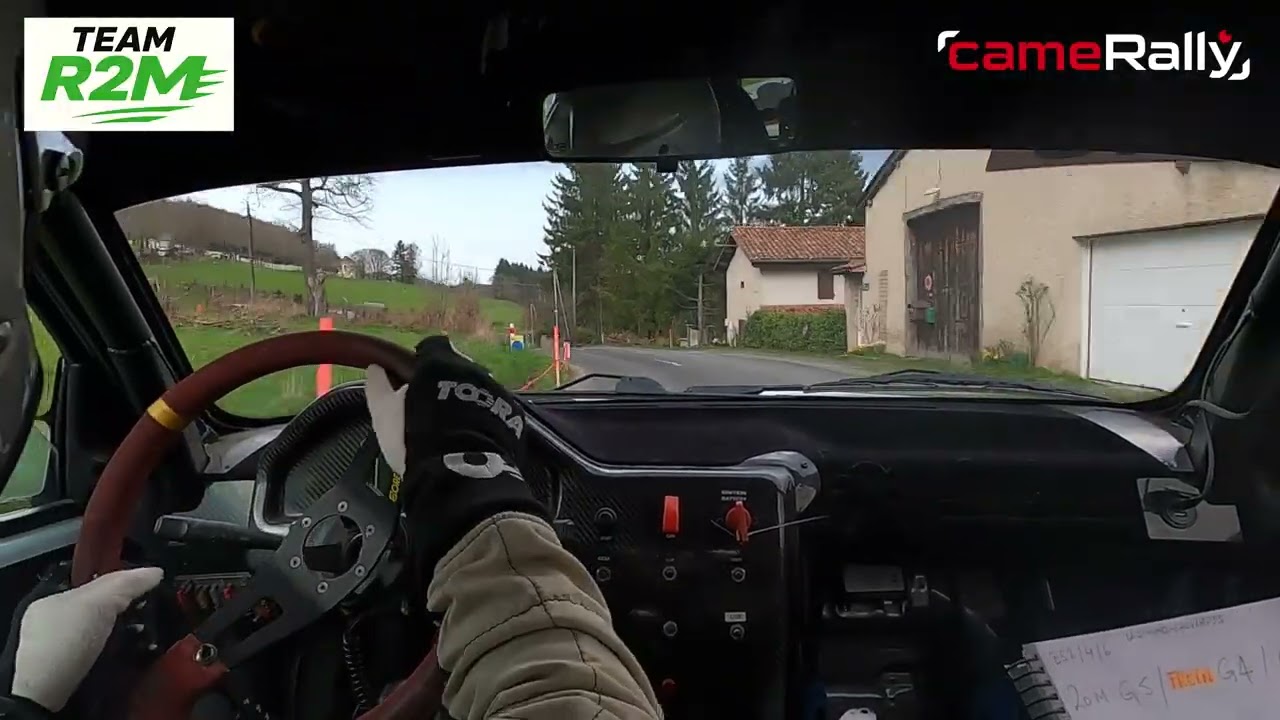 Rallye Baldomérien 2026 - ES4 La Gimond - Raph MOULIN/Fred BEAL 106 Rallye A5