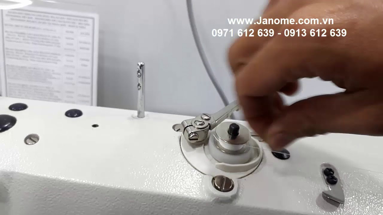 Video Hướng Dẫn Đánh Suốt Máy May Công Nghiệp 1 Kim Điện Tử - masaco.vn