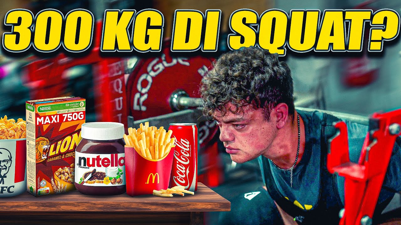FULL DAY OF EATING E  MASSIMALE DI SQUAT UMILIATO