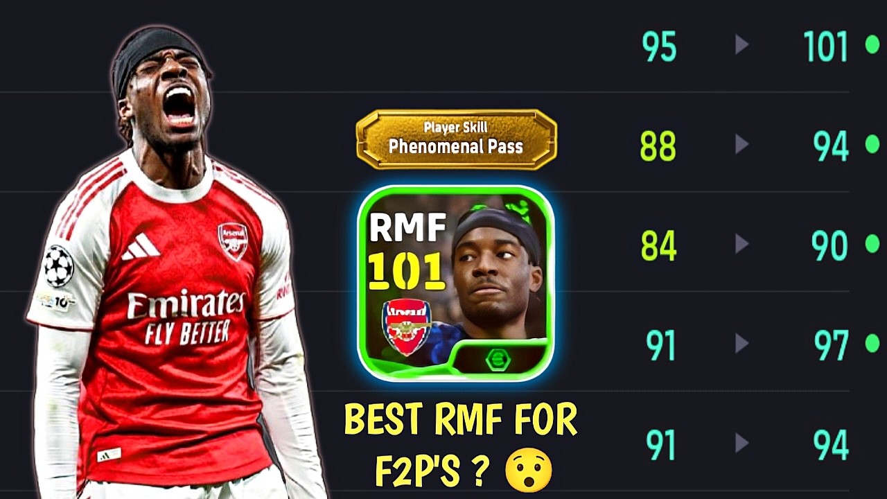This RMF Card Is Too Good 🔥 POTW Noni Madueke Review | eFootball Mobile