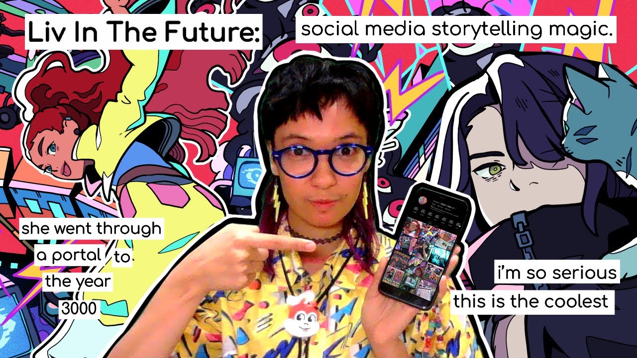 💖liv in the future : storytelling via instagram💖