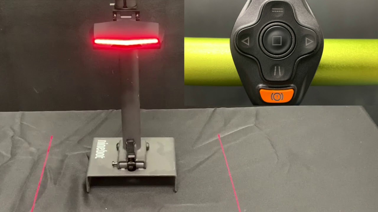 E-Scooter/Bicycle Rear Signal Light Demo