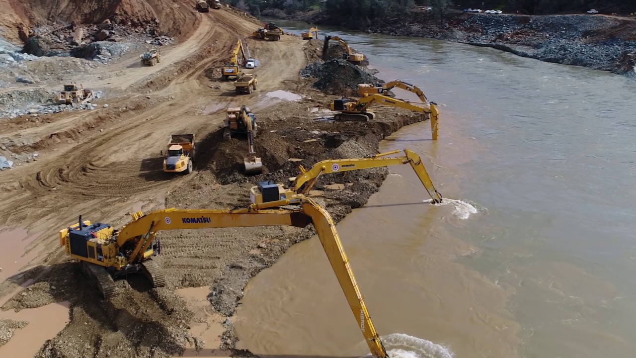 Oroville Spillway March 9, 2017