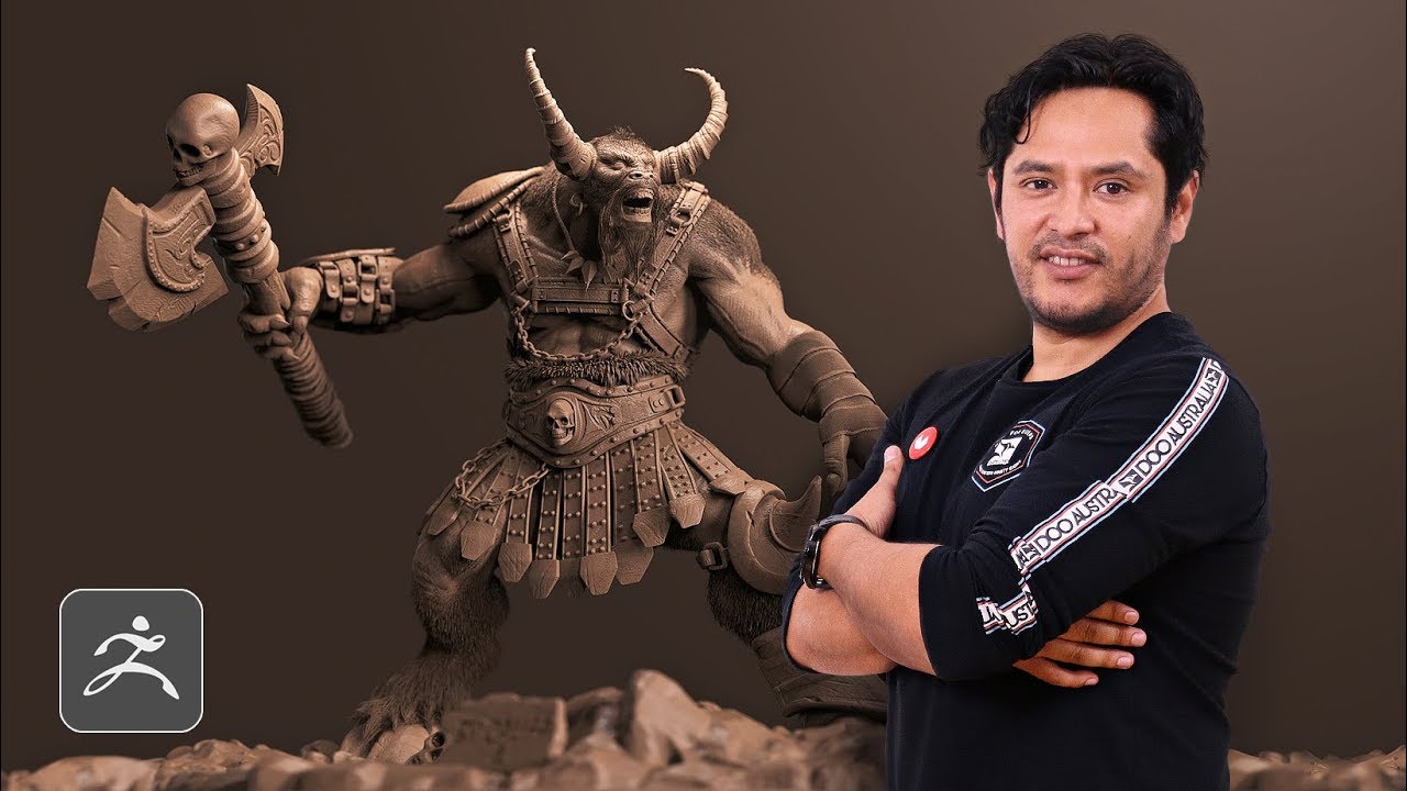 Curso online — Escultura digital de criaturas fantásticas con ZBrush — Luis Gayoso