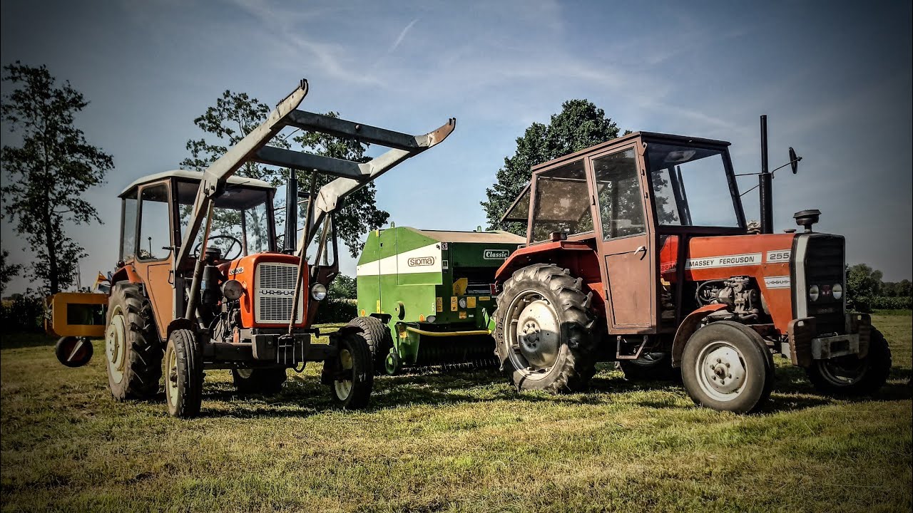 Sianokosy 2019!!! MF*Zetor*Ursus c335*Sipma*Metal-Fach!!!