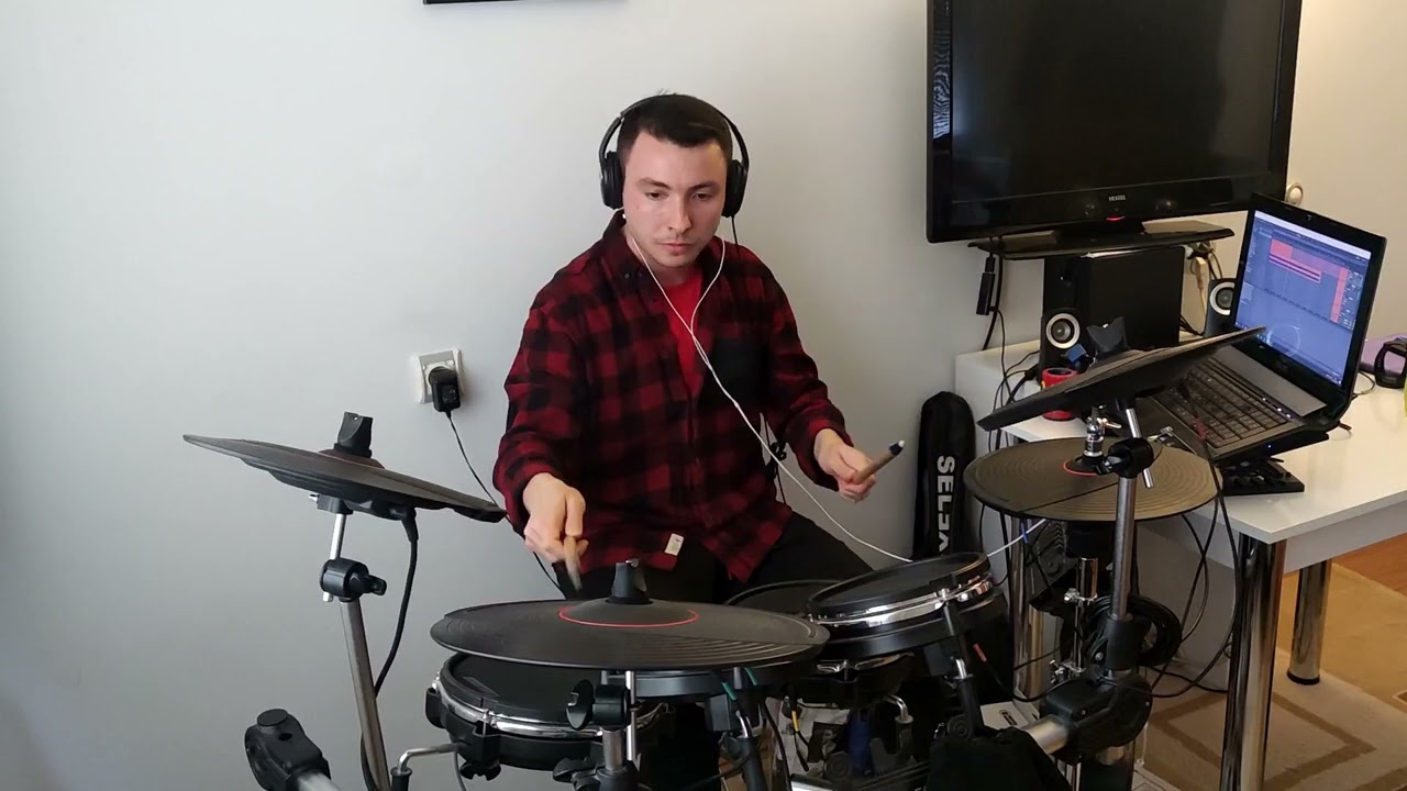 Mert Demir feat. Mabel Matiz - Antidepresan / Drum Cover at Home - Talat KAVAS