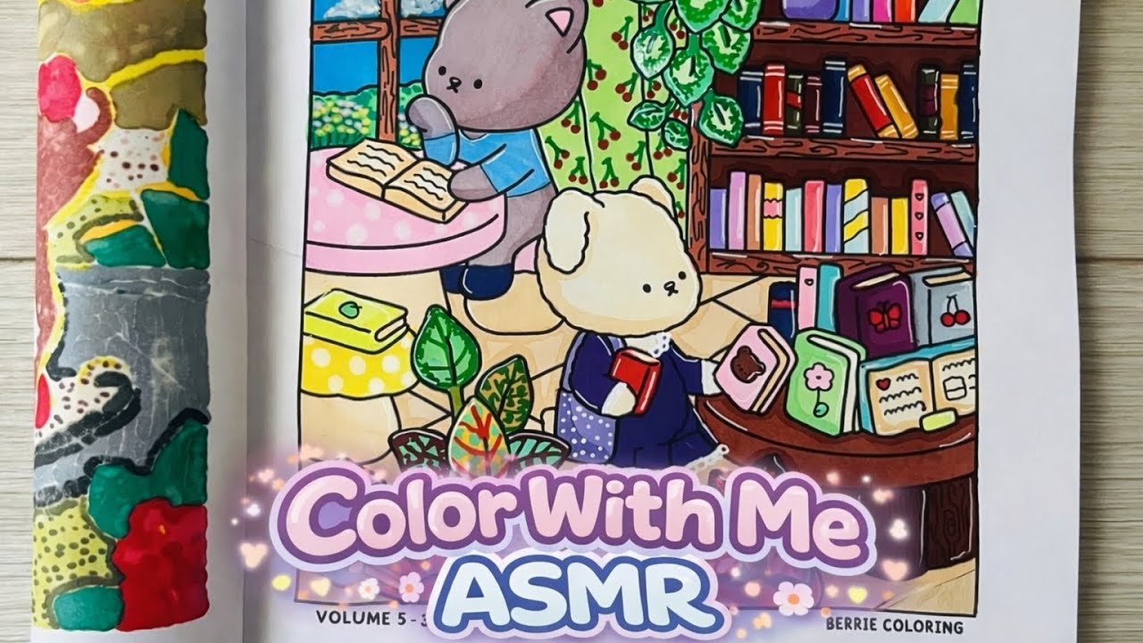 Color With Me ASMR | Volume 5 | Page 3 | Berrie Coloring