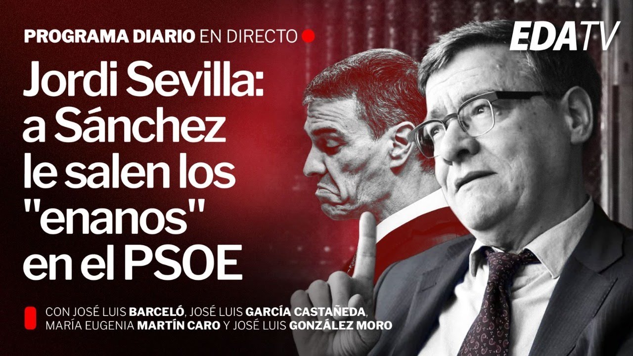 Jordi Sevilla: a Sánchez le salen los "enanos" en el PSOE