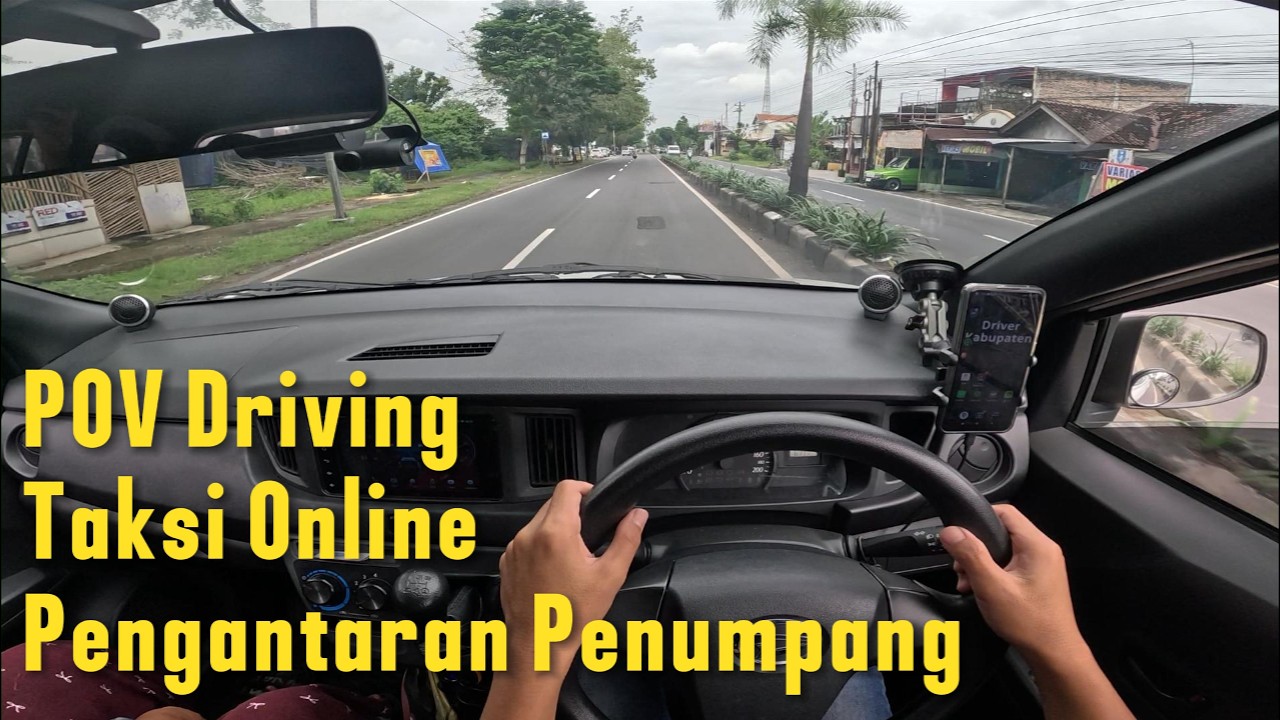 POV Driving Taxi Online Sigra Tipe D 1.0 | Pengantaran Penumpang