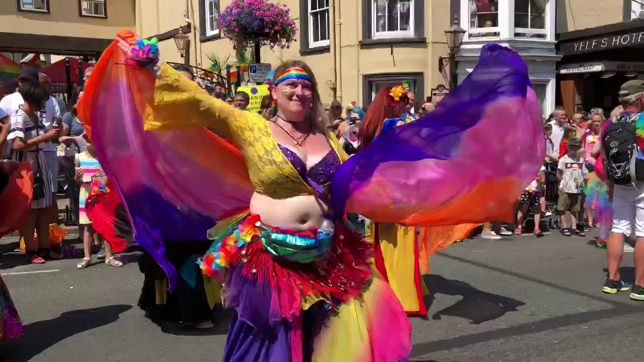 Samba Band at the Isle of Wight Pride Parade 2018