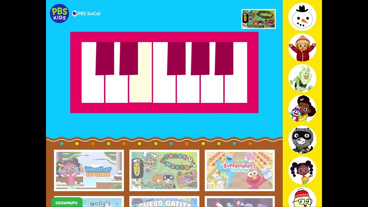 Happy Times | Played on the PBS Kids piano