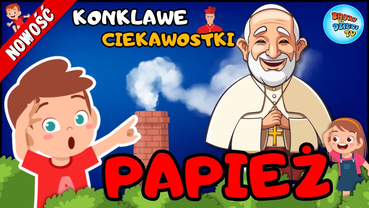 🕊️ Karolek i Papież - Konklawe | Wybory Papieża | BAJKA DLA DZIECI 🏛️