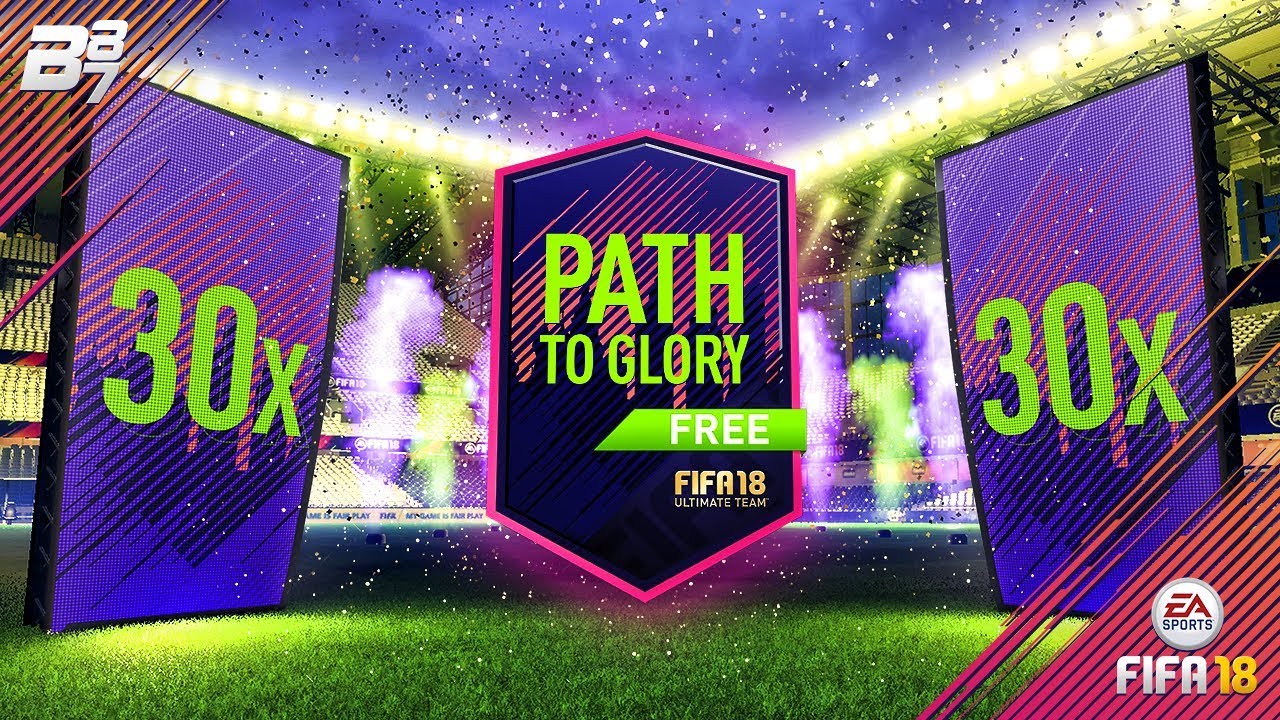 30 GOLD UPGRADE PACKS! PATH TO GLORY PACK OPENING! | FIFA 18 ULTIMATE TEAM
