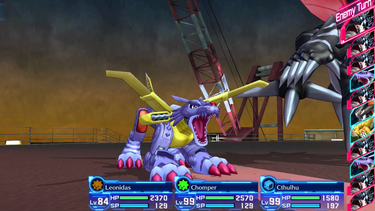 Digimon Story - Cyber Sleuth - Boss: Eater Adam (Hard mode)