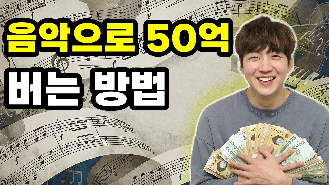 음악으로 50억 버는 과정
