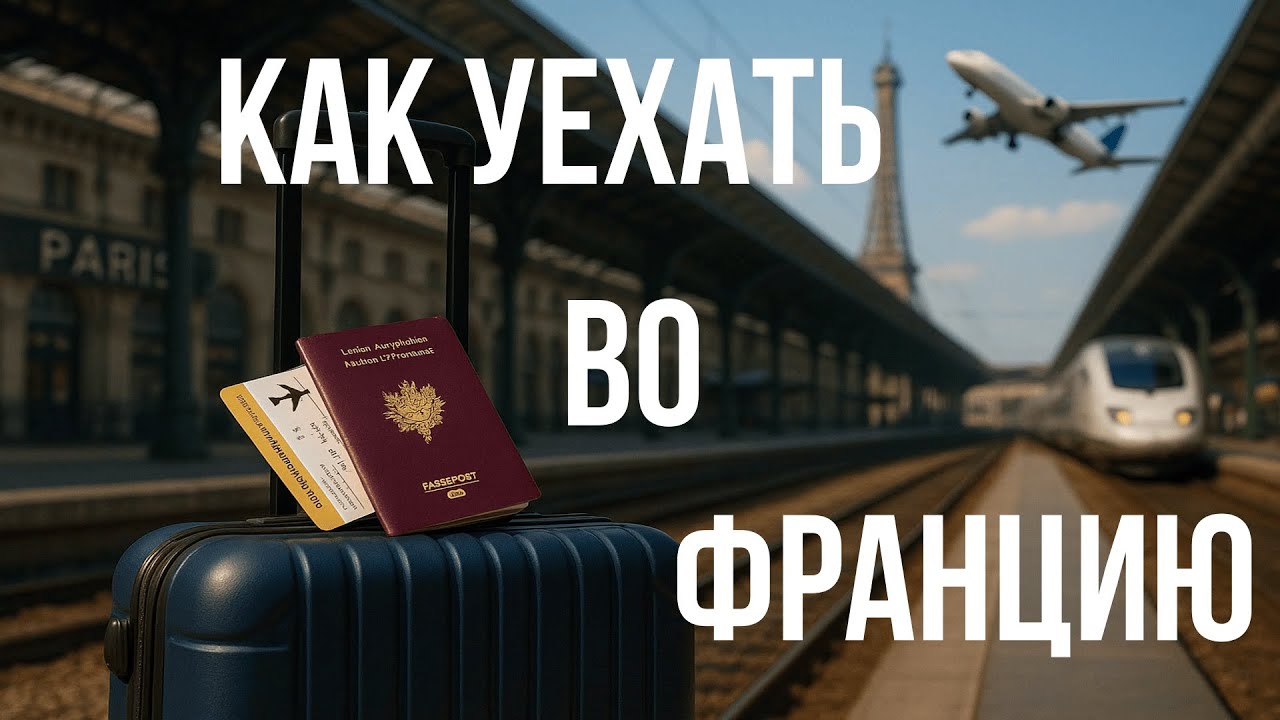 Три простых способа переехать во Францию в 2025