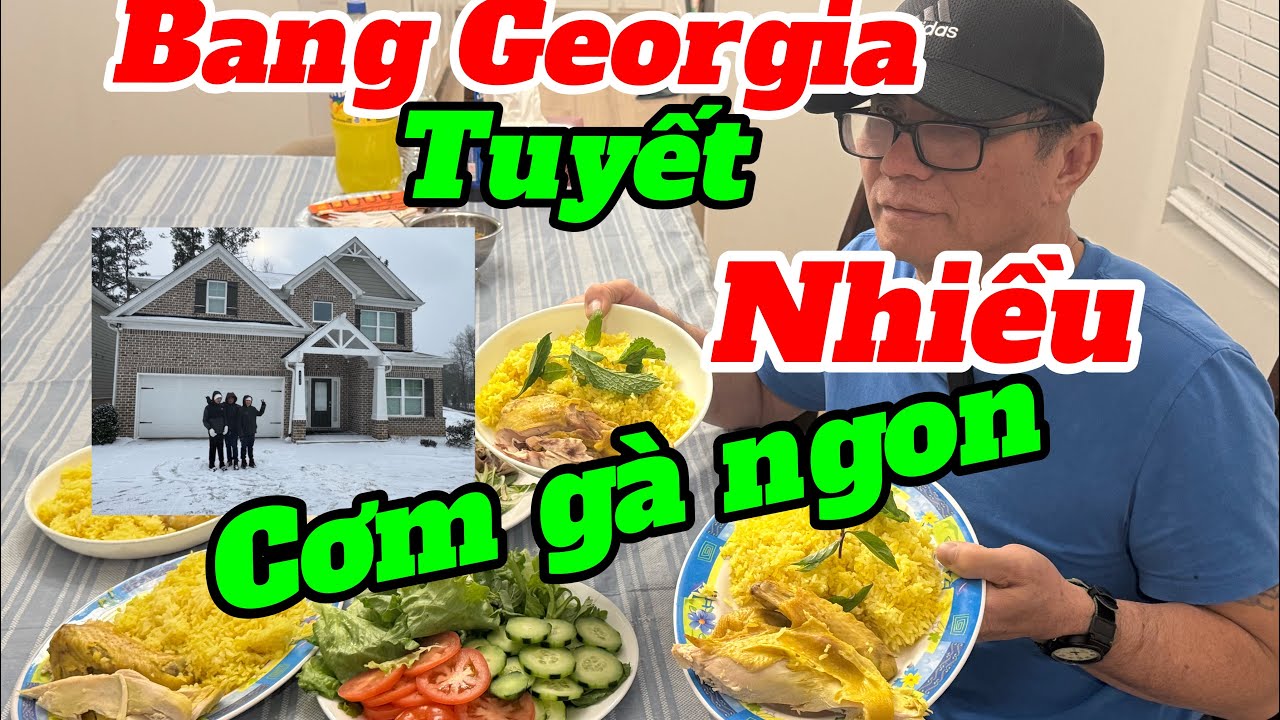 Tiểu bang Georgia hôm nay tuyết rơi nhiều 