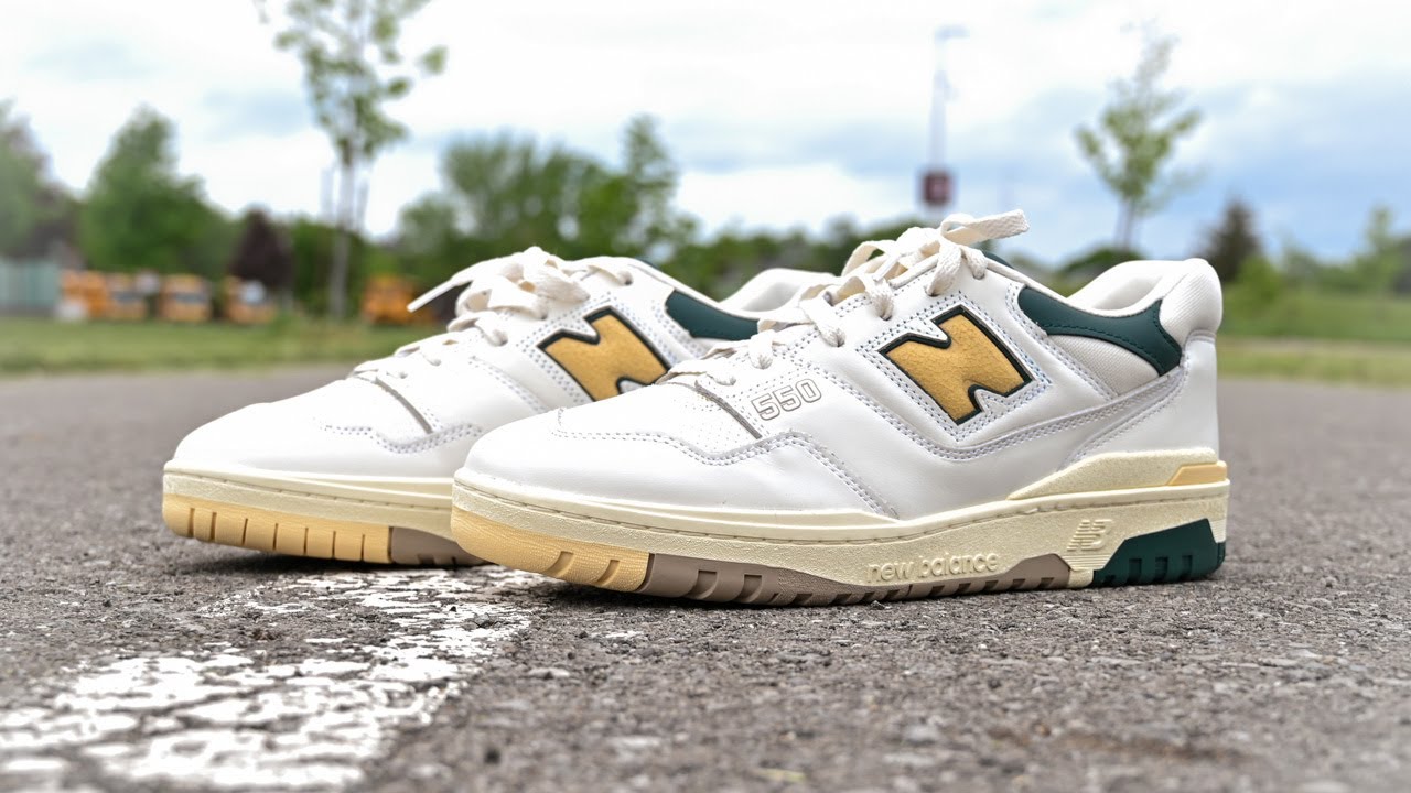 BEST ALD 550?! | AIMÉ LEON DORE x NEW BALANCE 550 (Green/Yellow) | Review + On Foot | Toilet Reviewz
