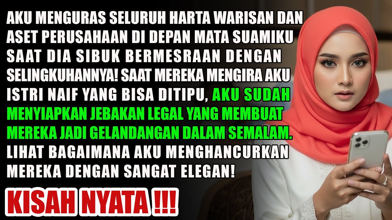 CARA CERDAS MEMBALAS SUAMI PENGKHIANAT! KUKURAS SEMUA HARTANYA LALU KU TINGGALKAN DIA DAN GUNDIKNYA!