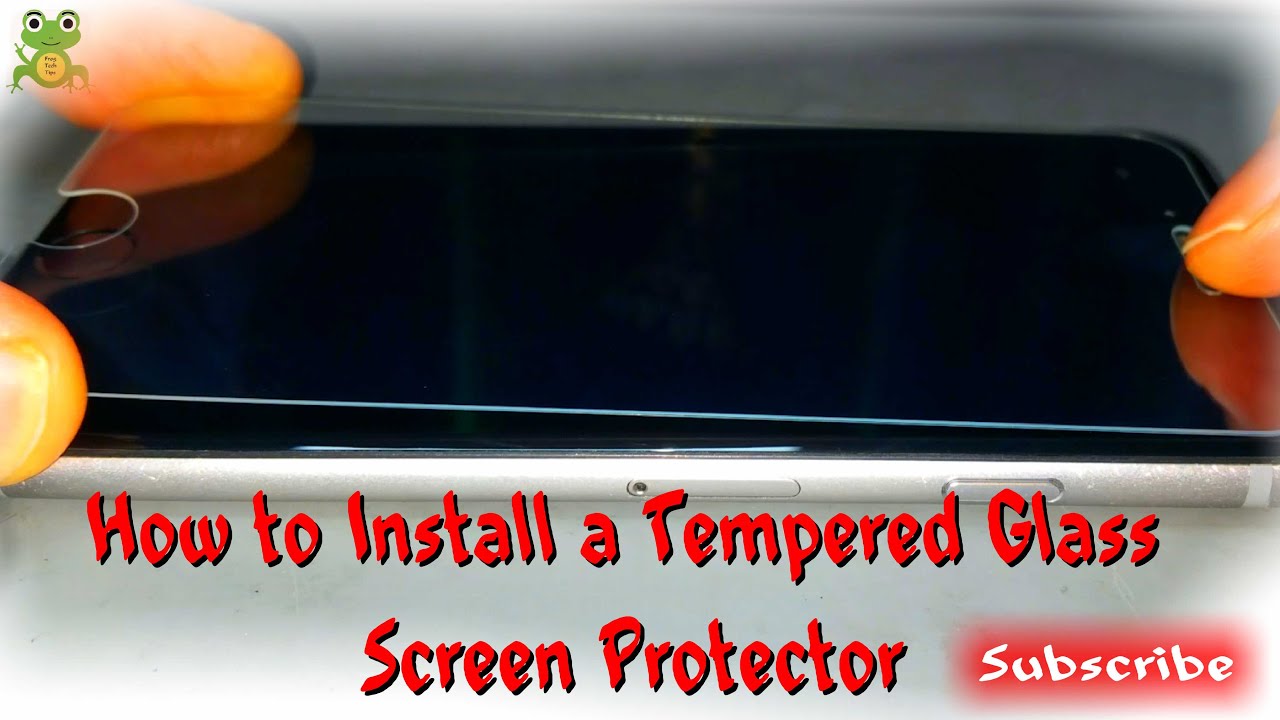 How to Install a Tempered Glass Screen Protector