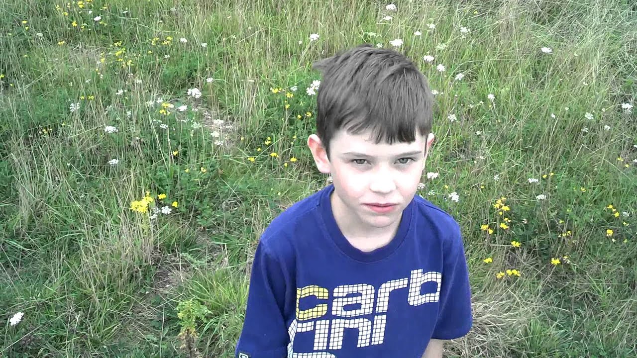 Zak and Dad on gedling colliery site
