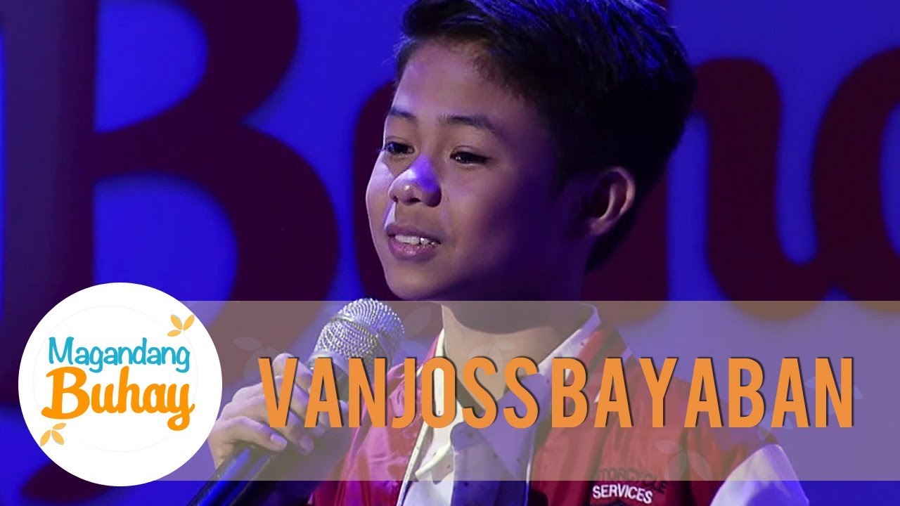 Vanjoss Bayaban sings My Love Will See You Through | Magandang Buhay