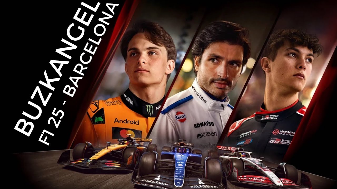 F1 25 Barcelona // Online Yarış Buzkangel - Alleyo - Ömer // PS5 BUZKANGEL