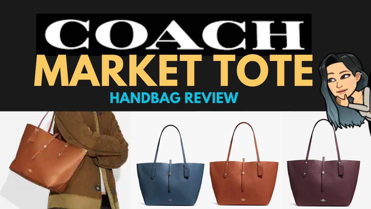 Обзор сумки-шоппера Coach Market ❗❗❗ Новинка от Coach? Coach Addicts Сумки Coach