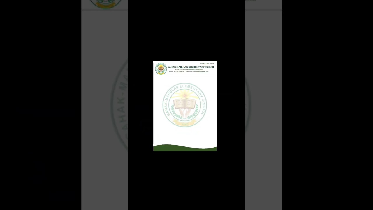 school letter head #school #letterhead #design #msworddesign #schoollife #trending #trendingshorts