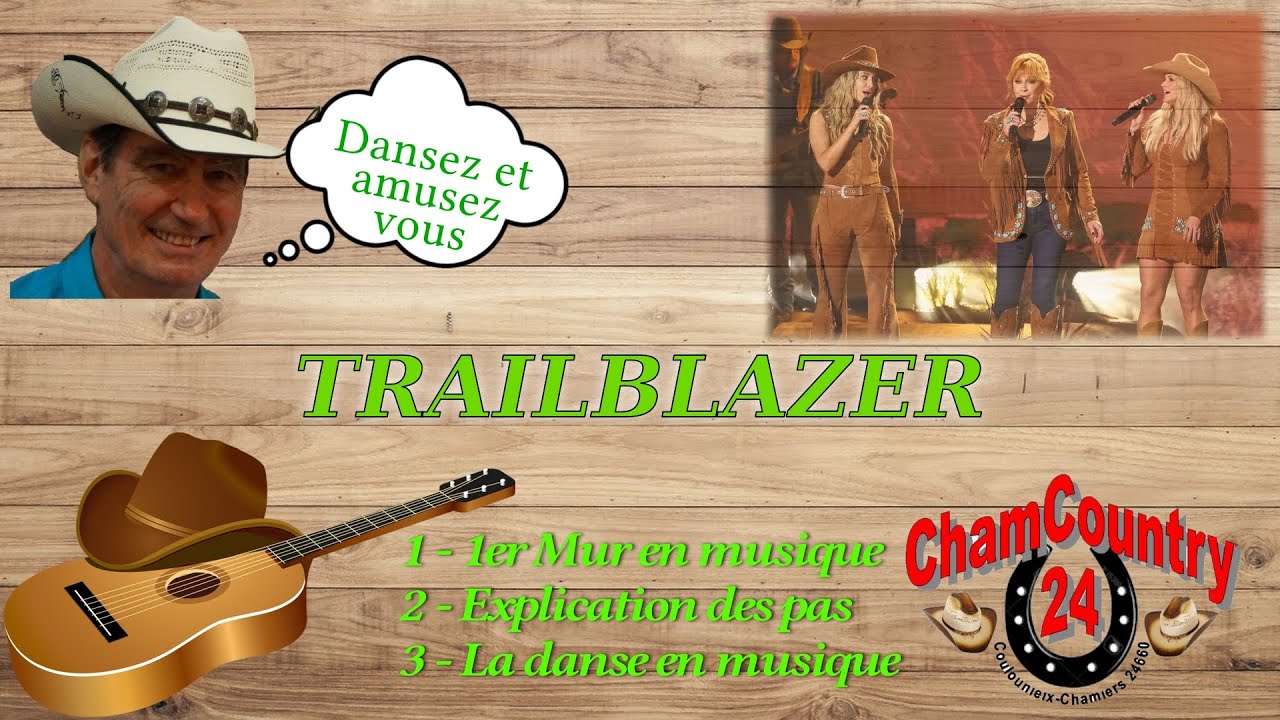 Trailblazer - Line dance country ( Démo & Teach Fr)