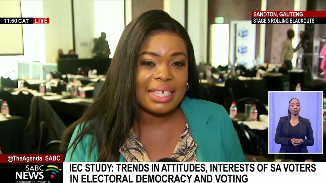IEC Study | Trends in attitudes, interests of SA voters in electoral democracy and voting