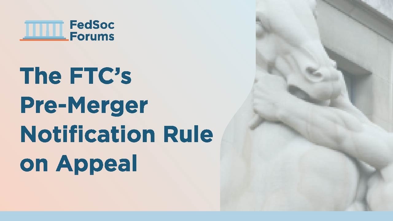 Правило Федеральной торговой комиссии о предварительном уведомлении о слиянии: апелляция