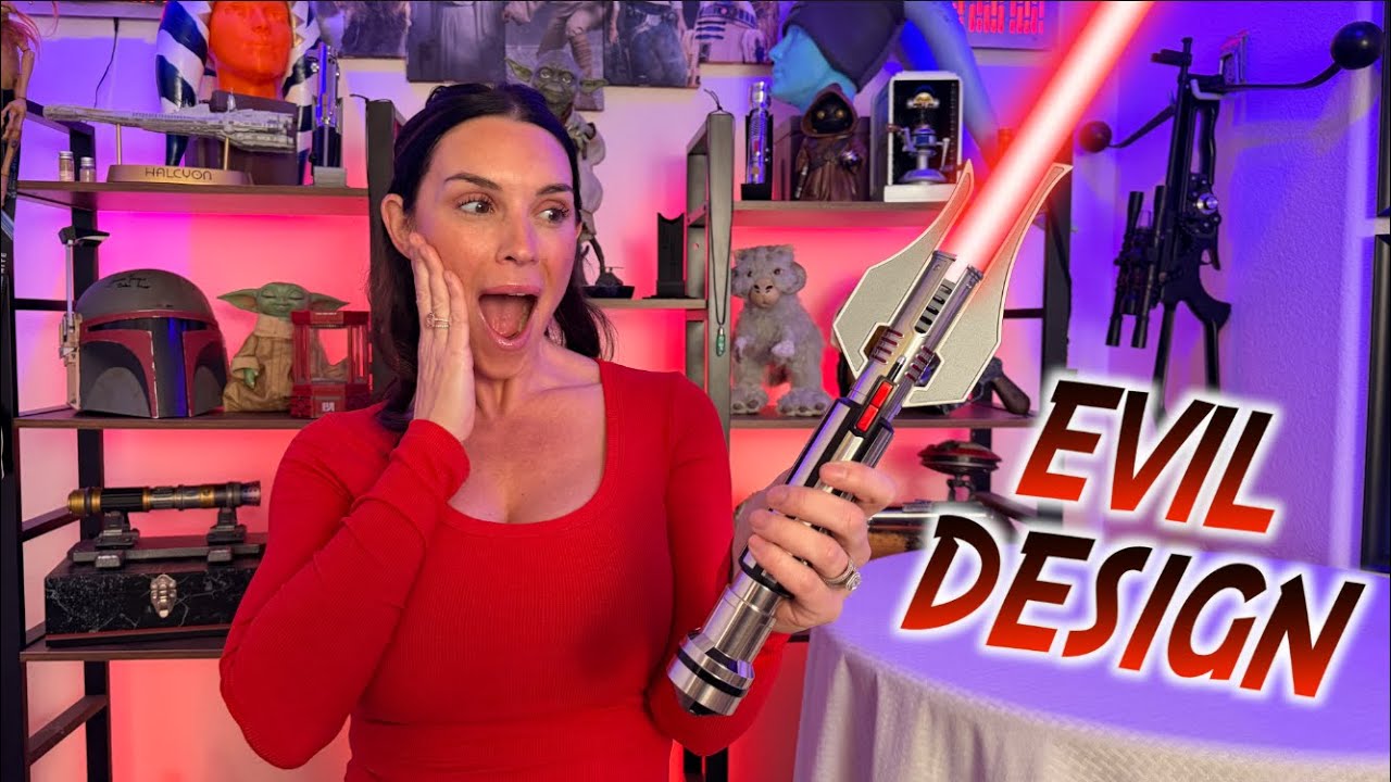 The Darkest Neopixel Lightsaber You've Never Heard of! from Artsabers!