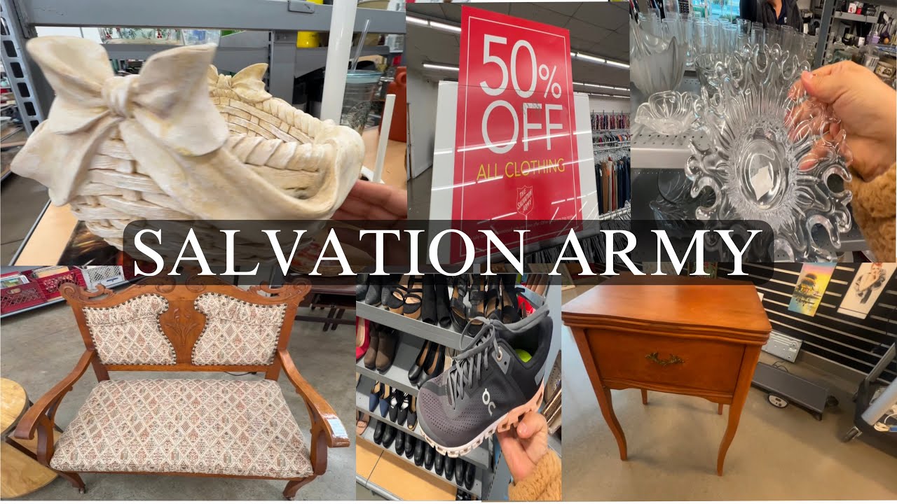 SEGUNDA MANO EN SALVATION ARMY RECORRIDO COMPRAS✅