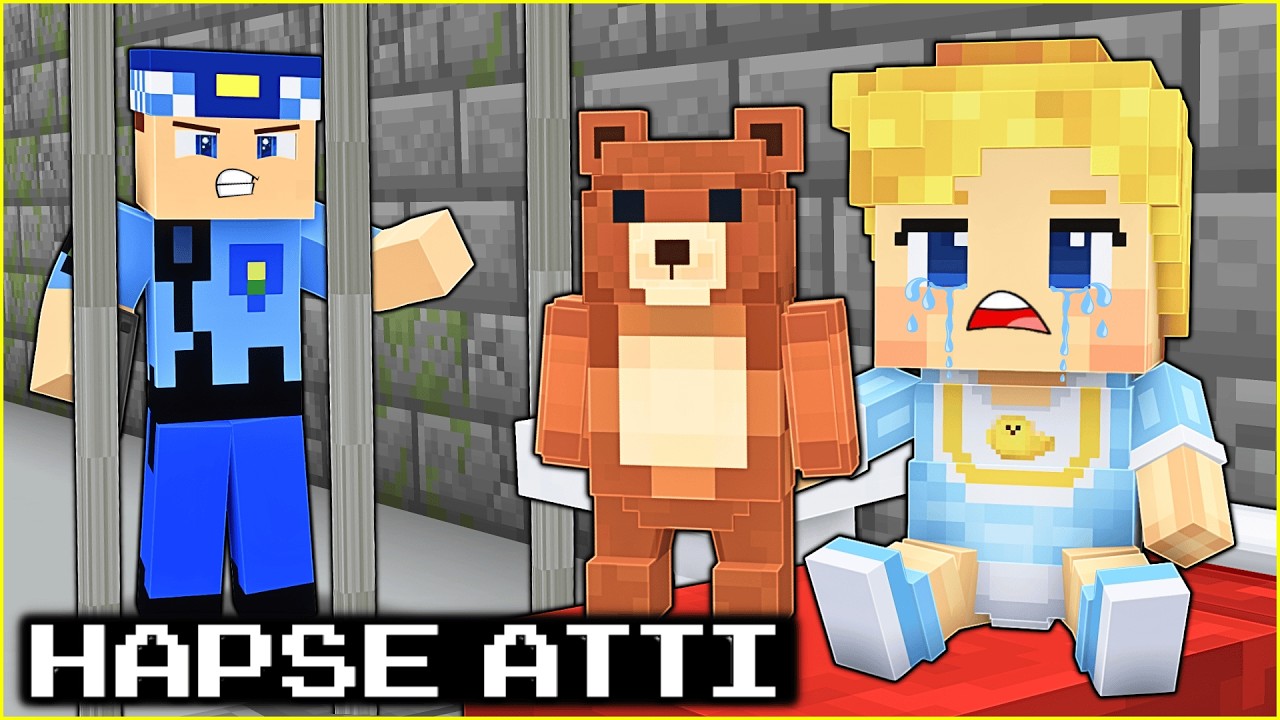 KEREM KOMİSER, EFE VE AYISINI HAPSE ATTI! 😱 - Minecraft