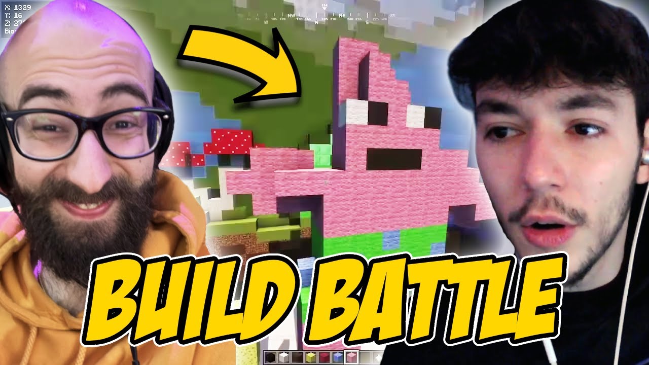BUILD BATTLE ARTISTICHE con Marza, Mollu e Nova