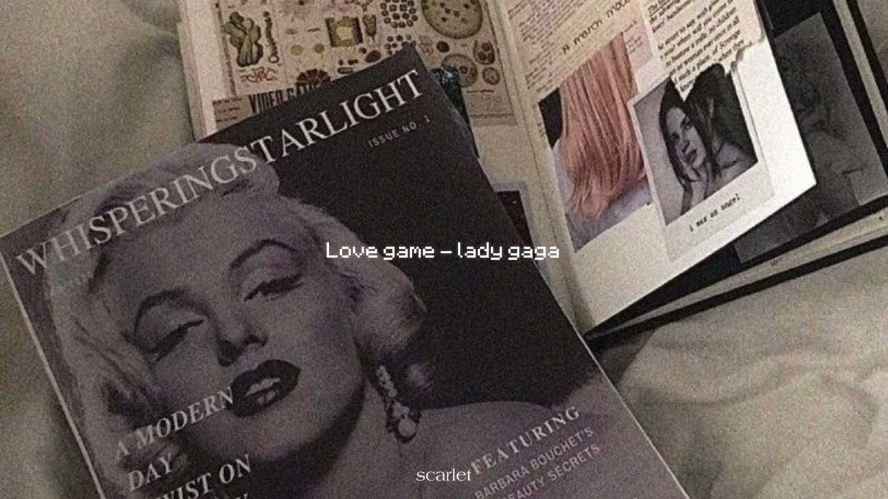 Lady gaga- Love game (slowed)